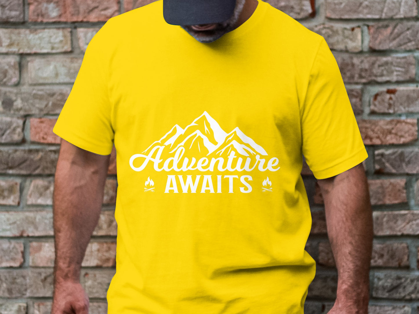 Adventure Awaits - Outdoor Camping Graphic Tee
