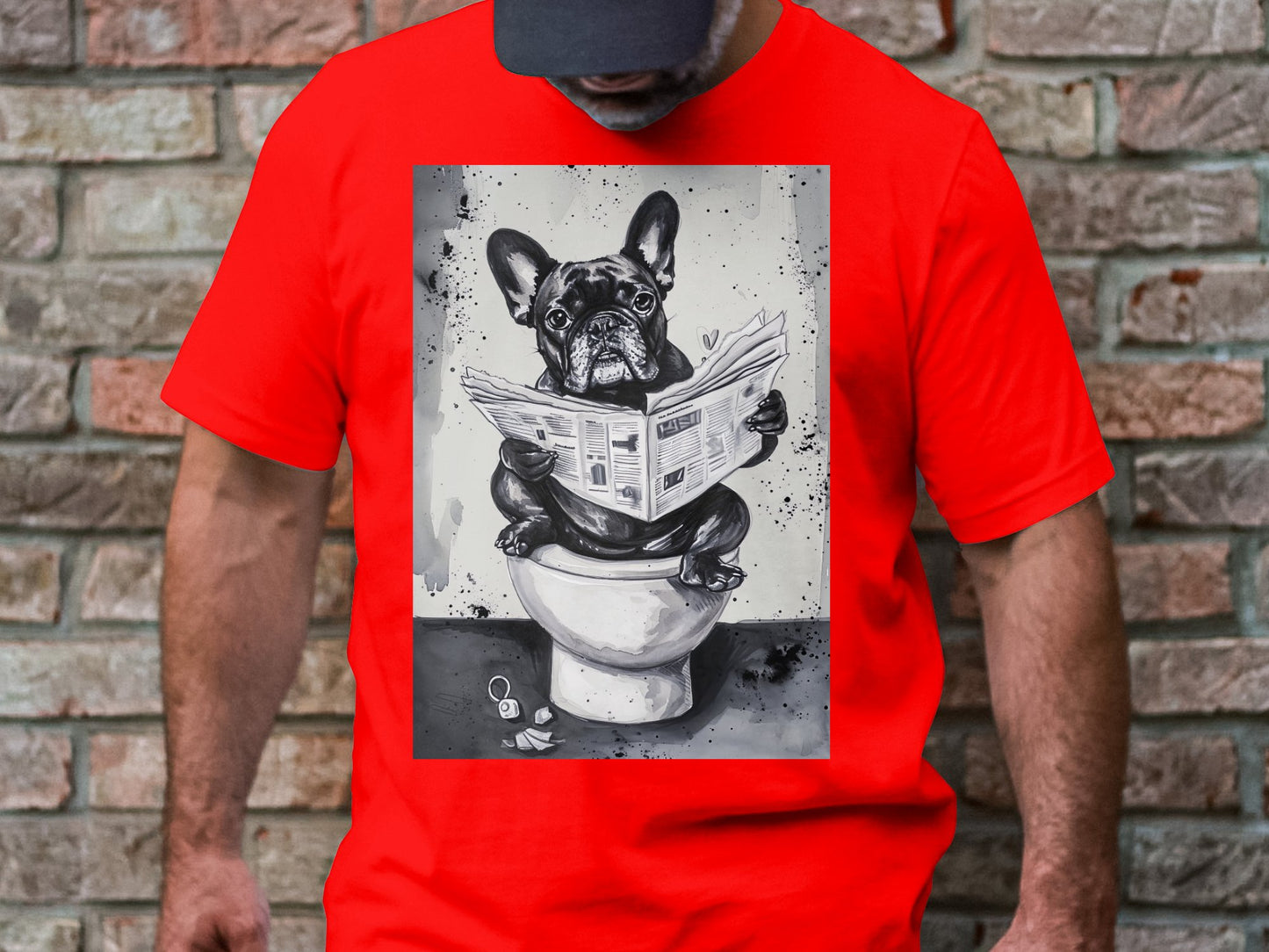 Poopie Pup Tee - Contemplation in Comfort