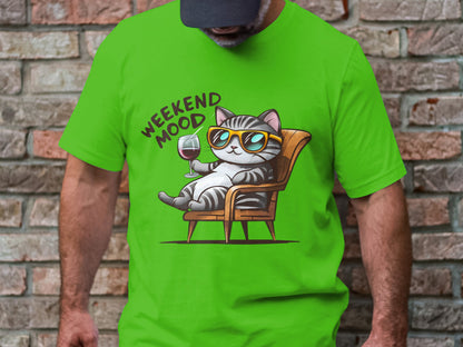 Moody Mornings Cat Tee - Embrace Your Inner Feline