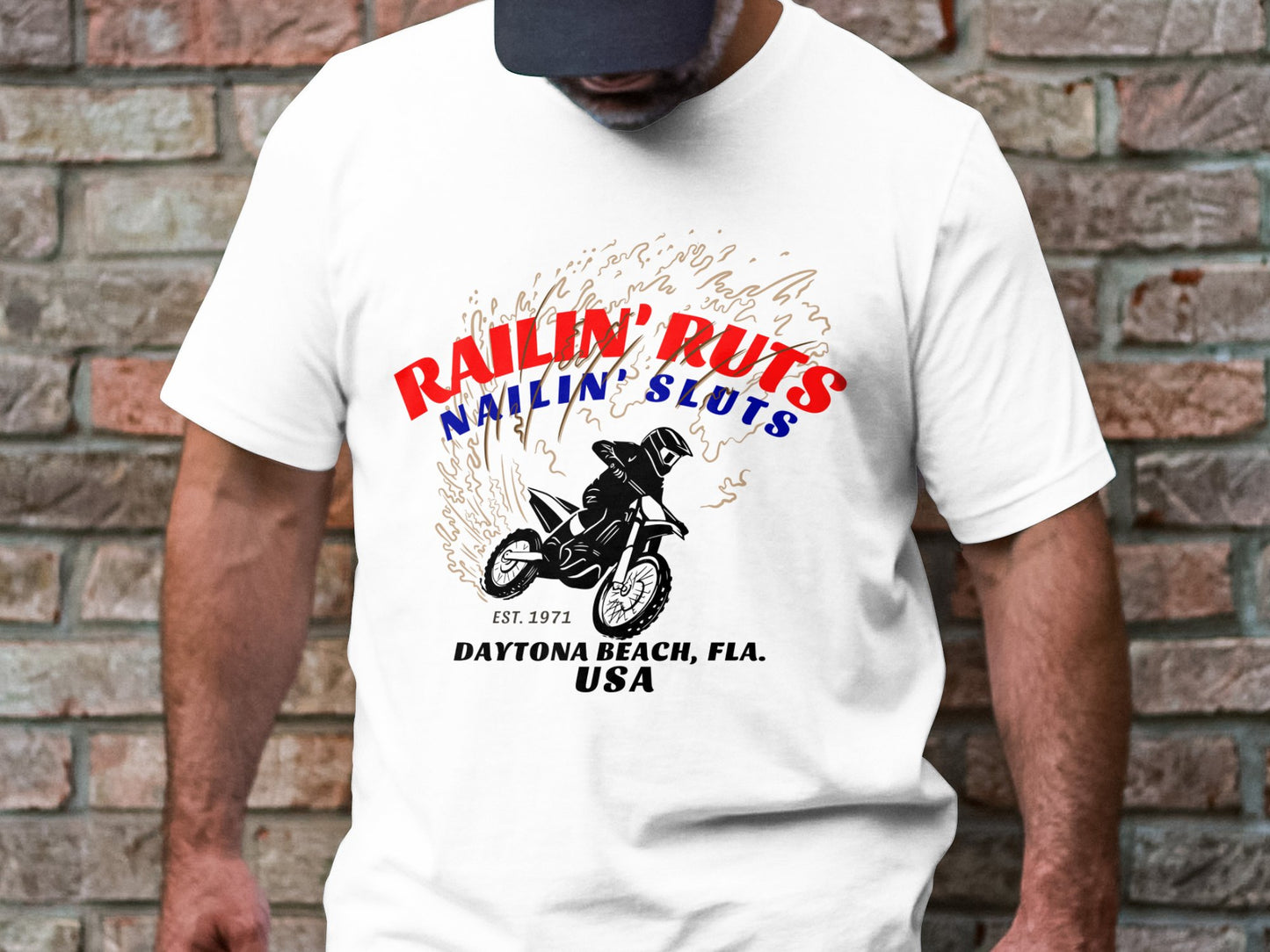 Railin' Ruts - Daytona Supercross Tribute Tee