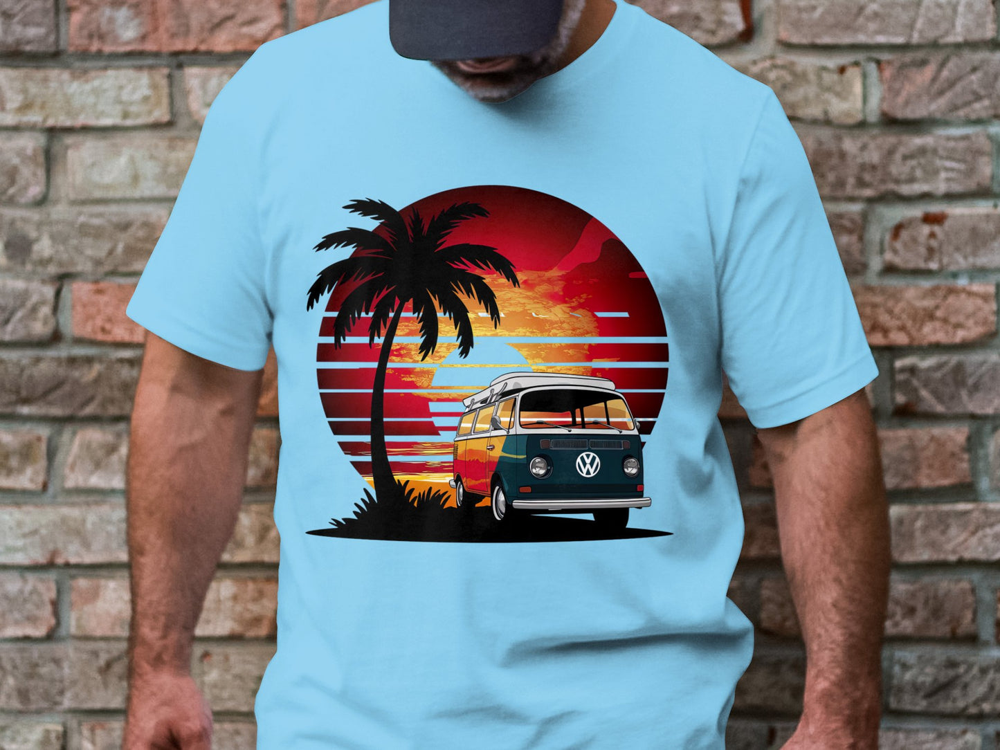 Sunset Surf Van Tee - Endless Summer