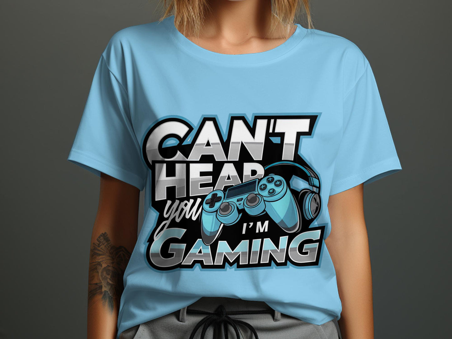 Can't Hear You, I'm Gaming' Tee - Ultimate Gamer's Uniform