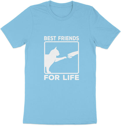 Best Friends for Life - Cat and Human Bond Tee