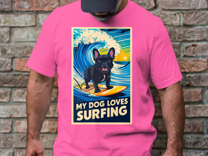 Surf's Pup Tee - Beach Wave Rider
