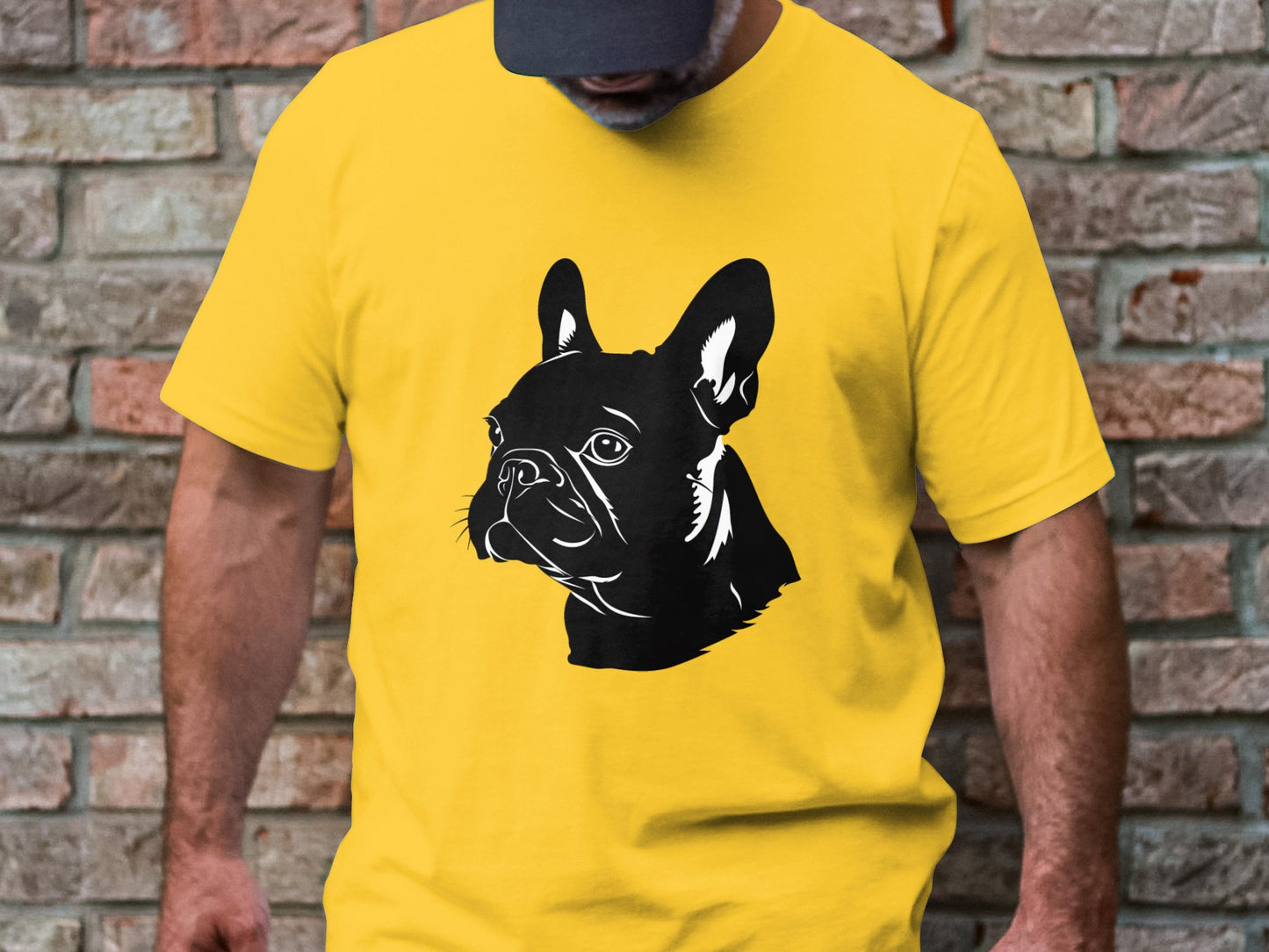 French Bulldog Silhouette Tee - Chic Canine Charm
