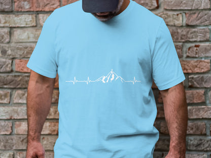 Pulse of the Mountains Minimalist T-Shirt
