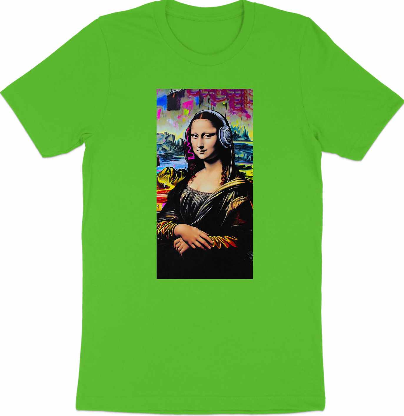 Renaissance Beats - Mona Lisa Headphones Tee