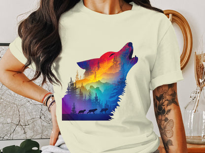 Wilderness Call Tee - Howl to the Mountains