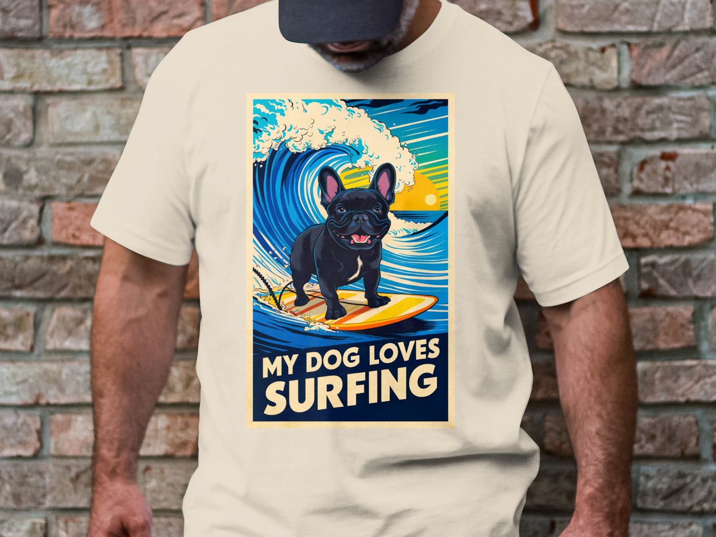 Surf's Pup Tee - Beach Wave Rider