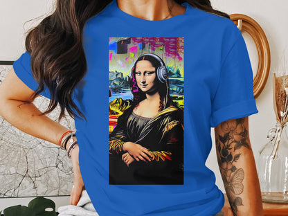 Renaissance Beats - Mona Lisa Headphones Tee