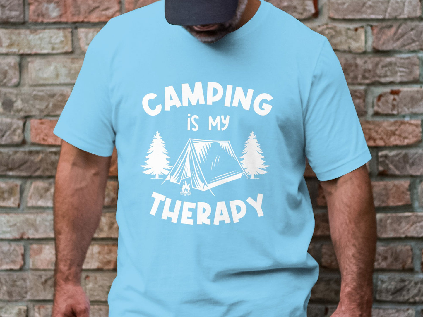 Camping is my Therapy - The Great Outdoors Comfort Tee