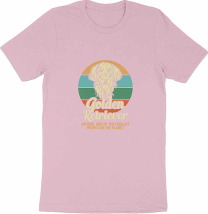 Retro Goldie Pride - 'Golden Retriever Coolest People' Vintage Tee