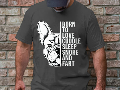 French Bulldog Life - Dual Aspect Illustration Art Print