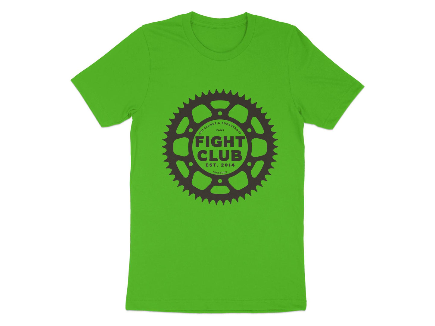 Rear Sprocket - Motocross And Supercross Fans Fight Club Graphic Tee