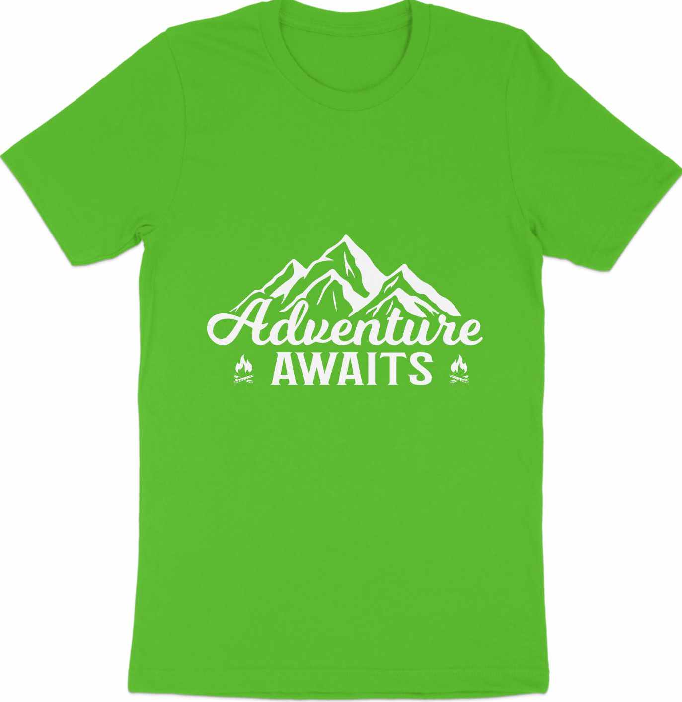Adventure Awaits - Outdoor Camping Graphic Tee