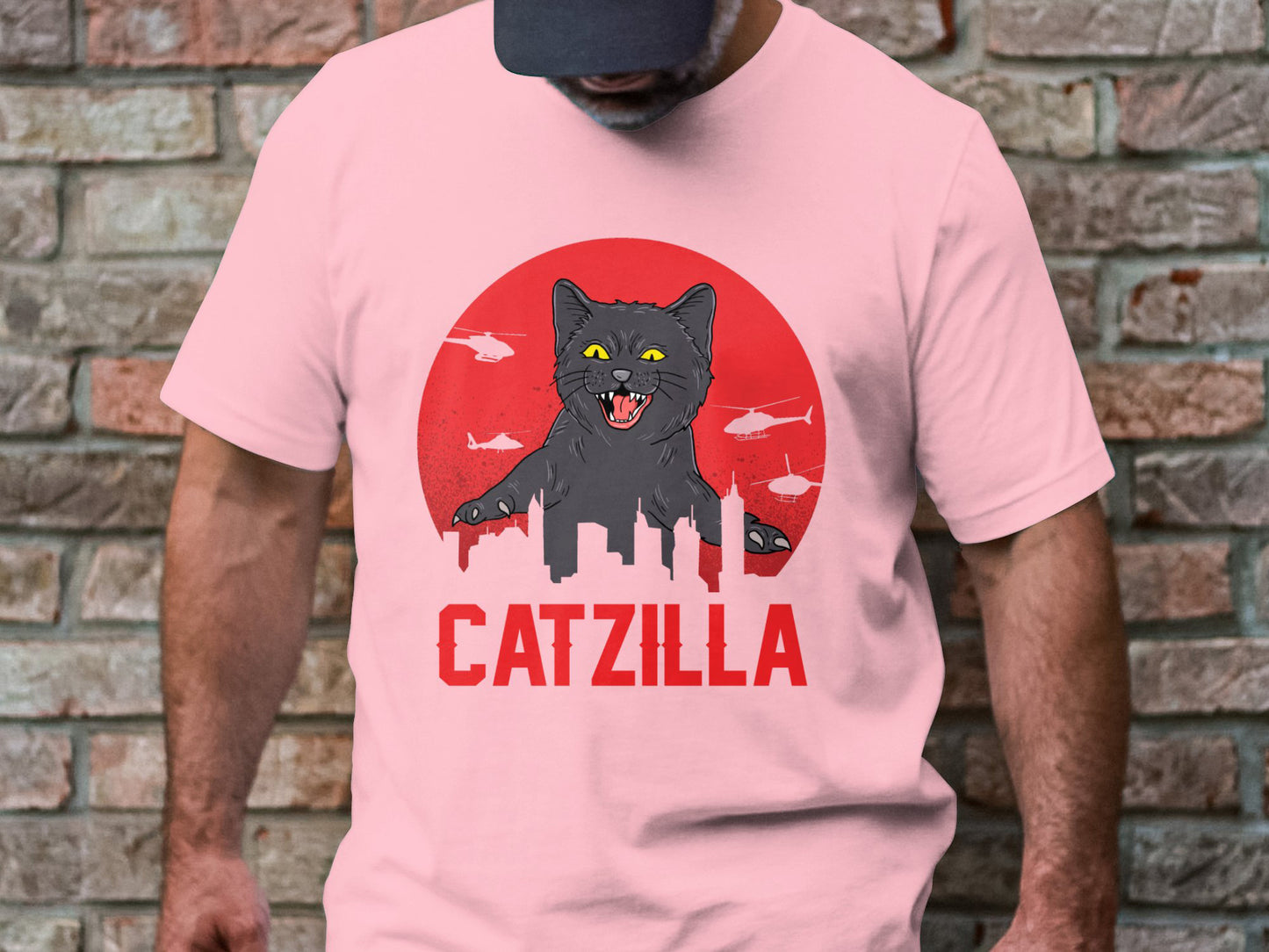 Catzilla: Feline Fury Tee - Urban Jungle Mayhem Edition