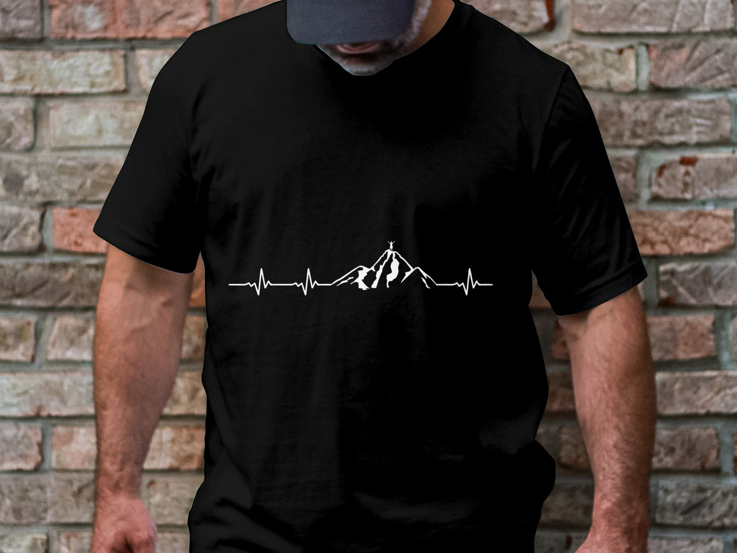 Pulse of the Mountains Minimalist T-Shirt