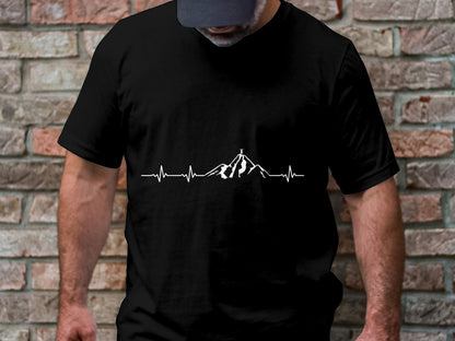 Pulse of the Mountains Minimalist T-Shirt