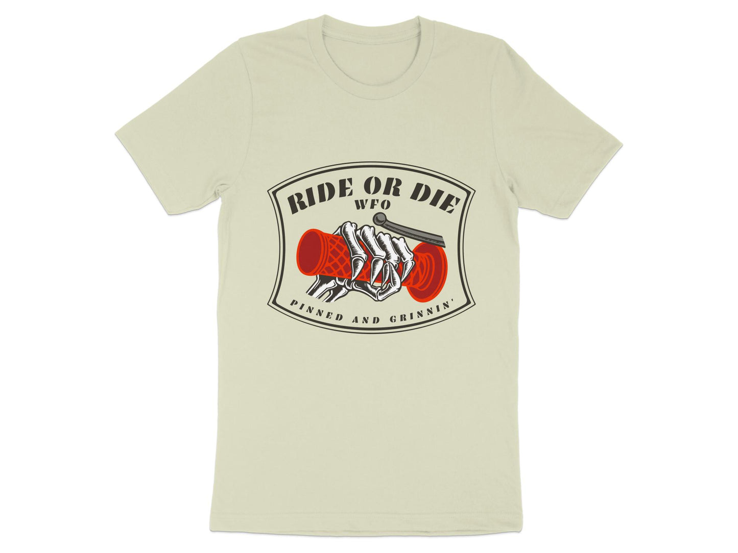 Ride or Die WFO - High Octane Dirt Bike Enthusiast Graphic Tee