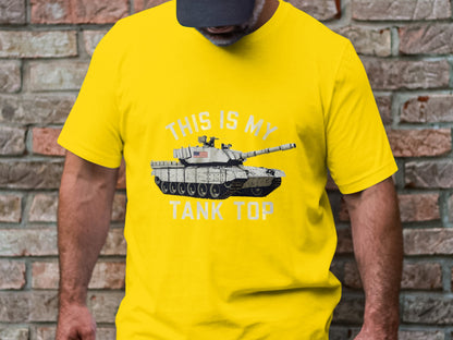 This Is My Tank Top - Military Humor T-Shirt