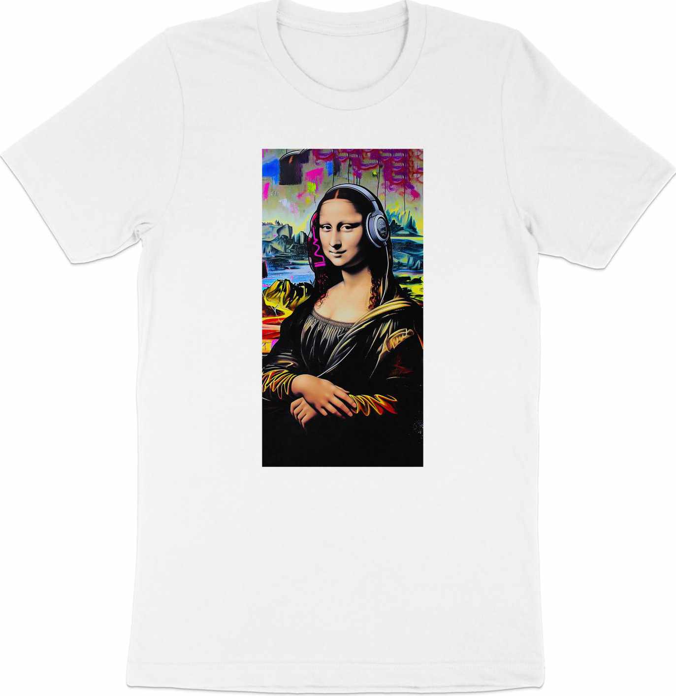 Renaissance Beats - Mona Lisa Headphones Tee