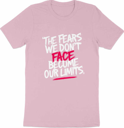 Limits Are For The Fearful - Monochromatic Statement Tee