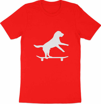 Skate Pup Silhouette - Rad Dog Skater Vector Sticker