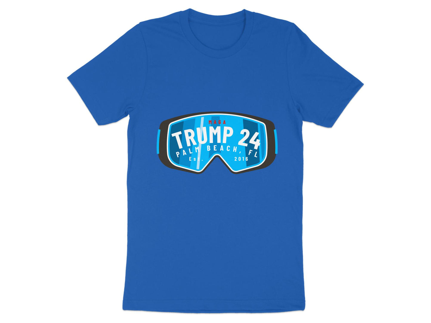 Patriotic Motocross - Trump 24 Palm Beach Graphic Tee