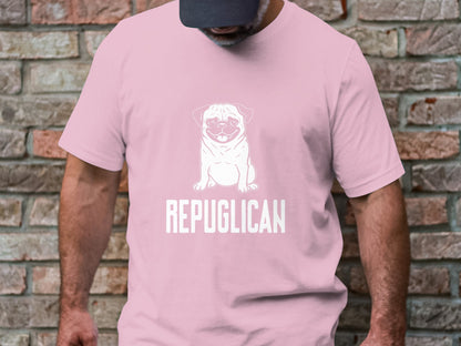 Repuglican Pledge - Patriotic Pug Tee