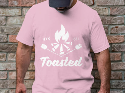 Let's Get Toasted Campfire Fun T-Shirt