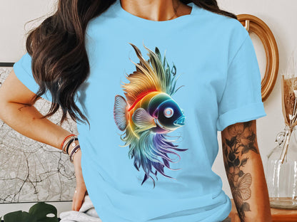 Betta Splendor Tee - Radiant Reef Dancer