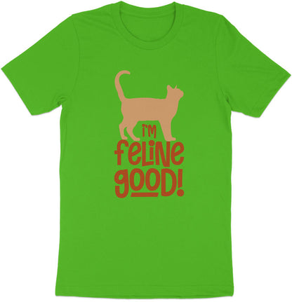 I'm Feline Good - Cat Silhouette Tee