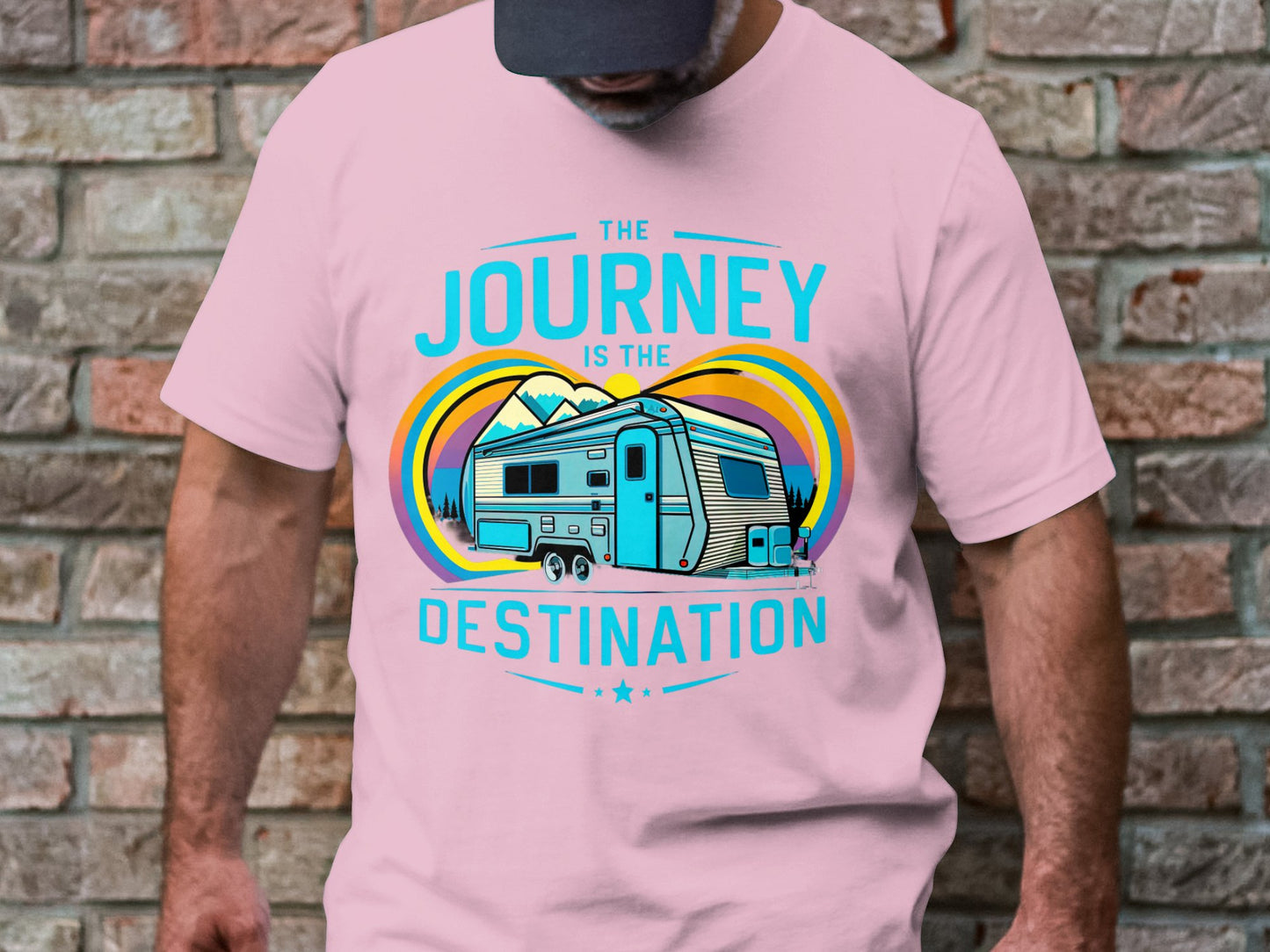 The Journey is the Destination - RV Camper T-Shirt