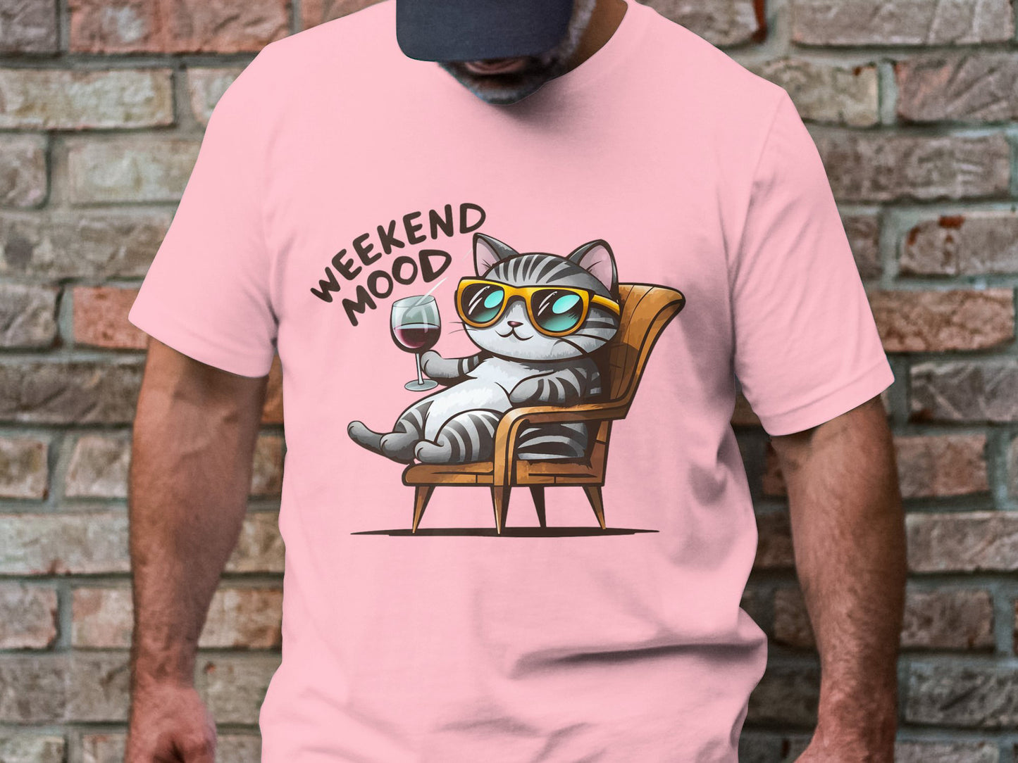 Moody Mornings Cat Tee - Embrace Your Inner Feline