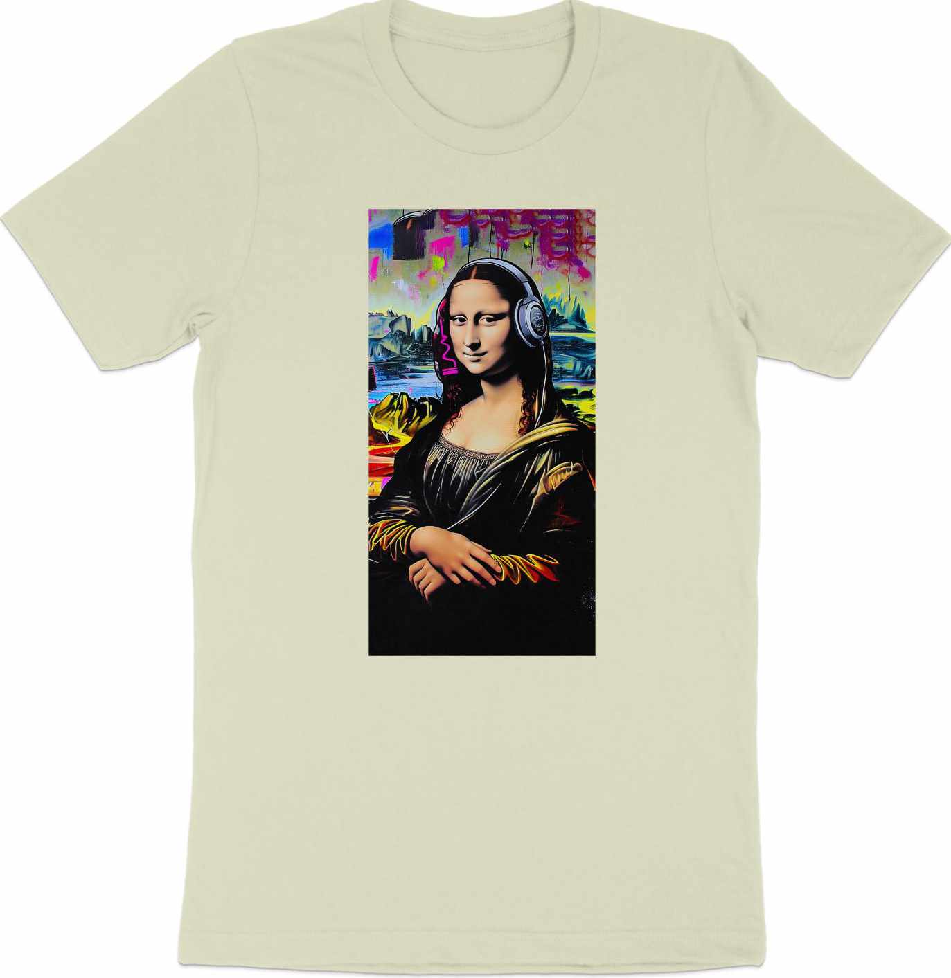 Renaissance Beats - Mona Lisa Headphones Tee
