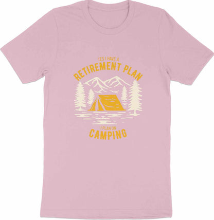 Retirement Goals - 'Retirement Plan: Camping' Enthusiast Tee