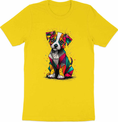 Puppy Picasso - Cubist Art Tee