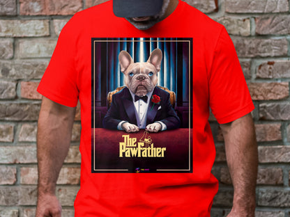 The PawFather - Elegant French Bulldog Graphic Tee