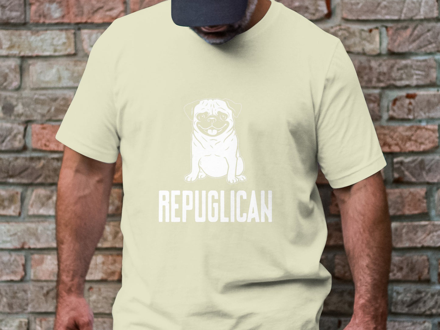 Repuglican Pledge - Patriotic Pug Tee