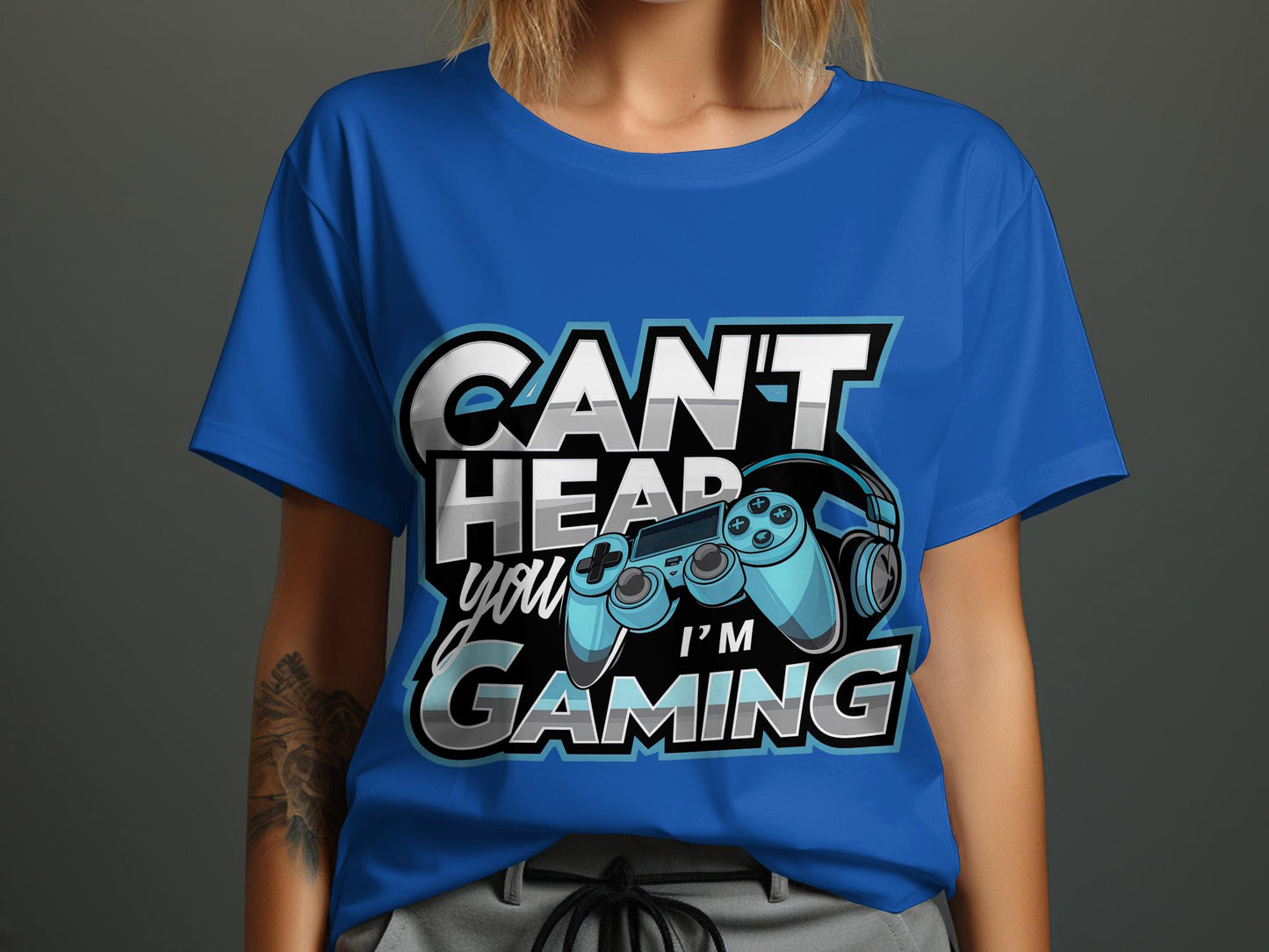 Can't Hear You, I'm Gaming' Tee - Ultimate Gamer's Uniform