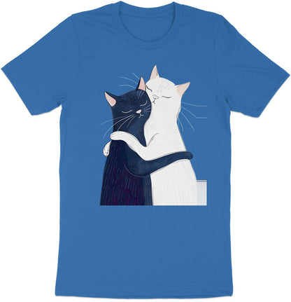 Yin Yang Cat Hug T-Shirt – Celebrating Togetherness