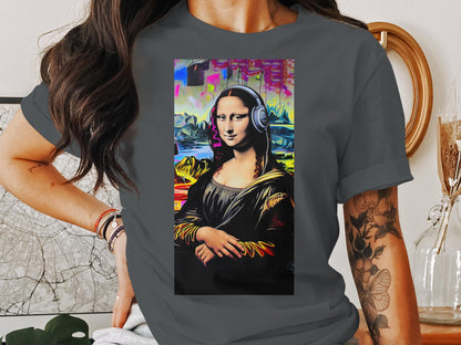 Renaissance Beats - Mona Lisa Headphones Tee