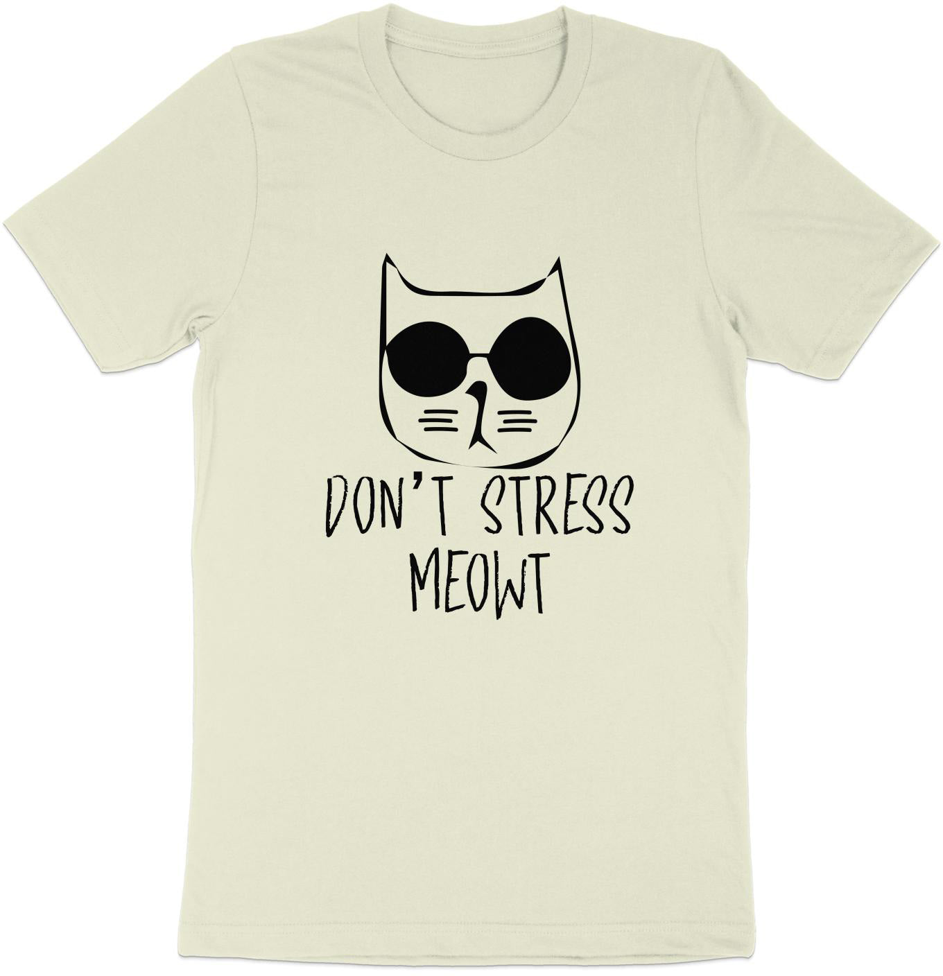Sunglass Cat Serenity - Unwind with a 'Don't Stress Meowt' Vibe
