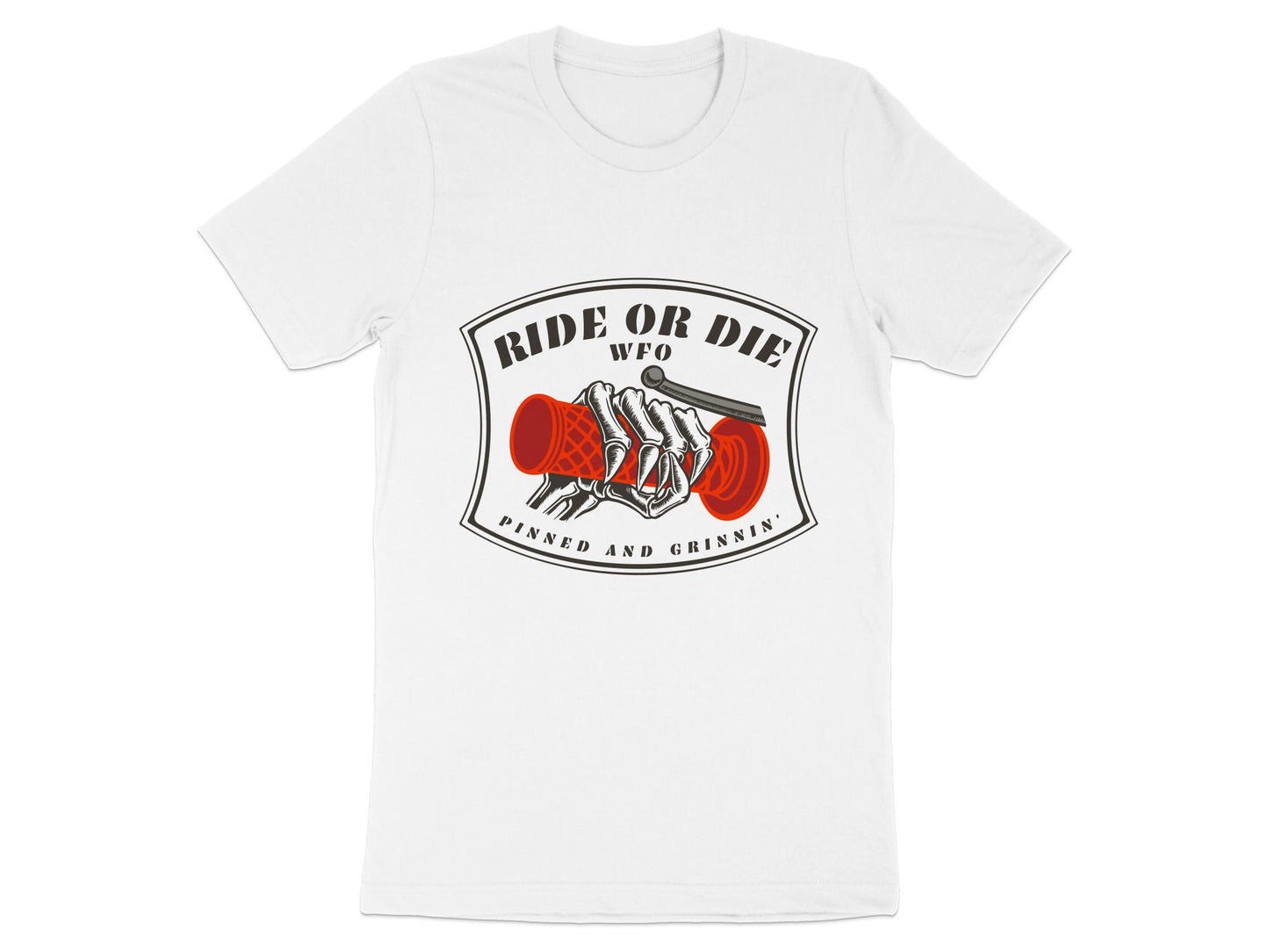 Ride or Die WFO - High Octane Dirt Bike Enthusiast Graphic Tee