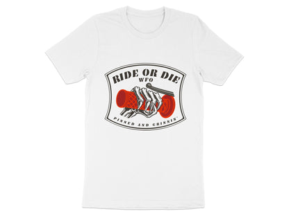 Ride or Die WFO - High Octane Dirt Bike Enthusiast Graphic Tee