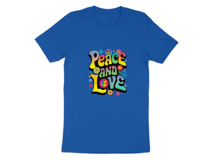 Peace and Love Tee - Groovy Flower Power Revolution