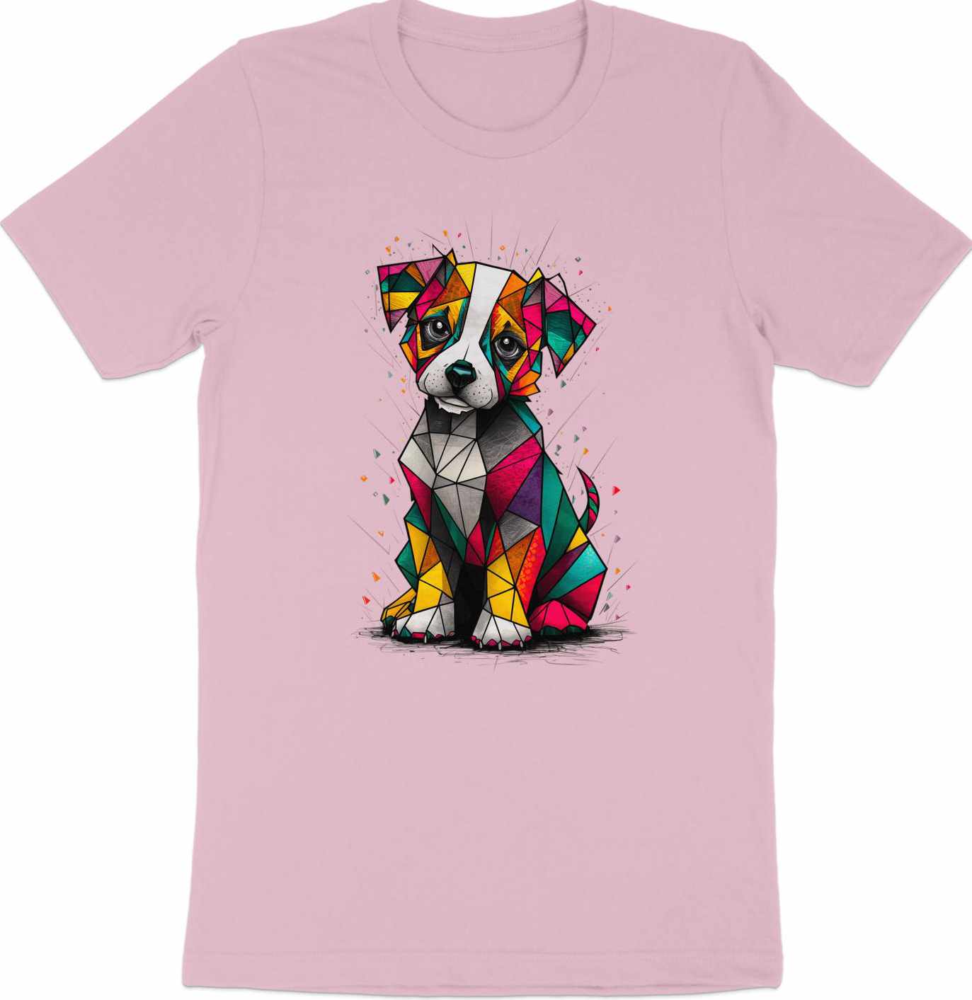 Puppy Picasso - Cubist Art Tee
