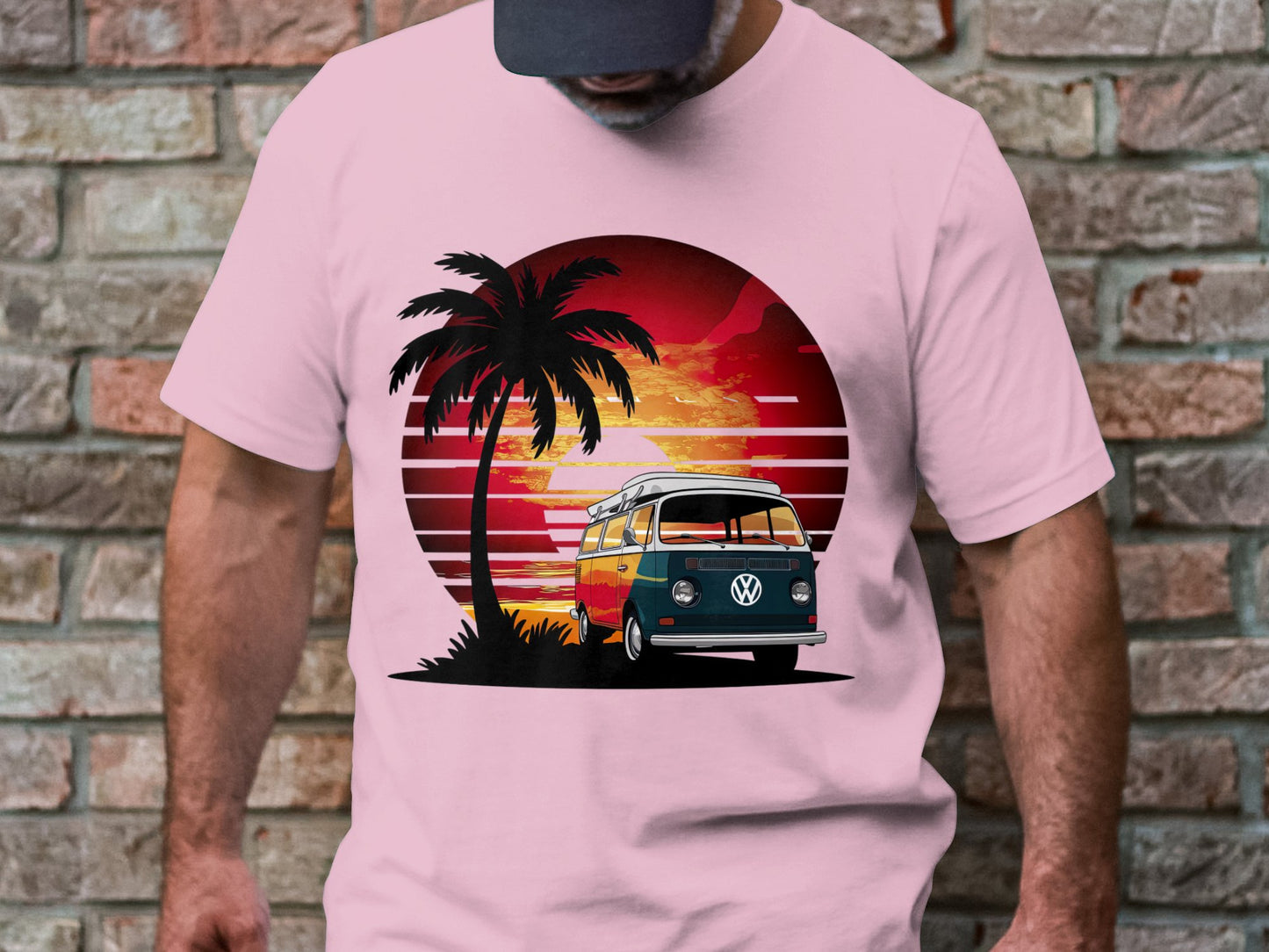 Sunset Surf Van Tee - Endless Summer