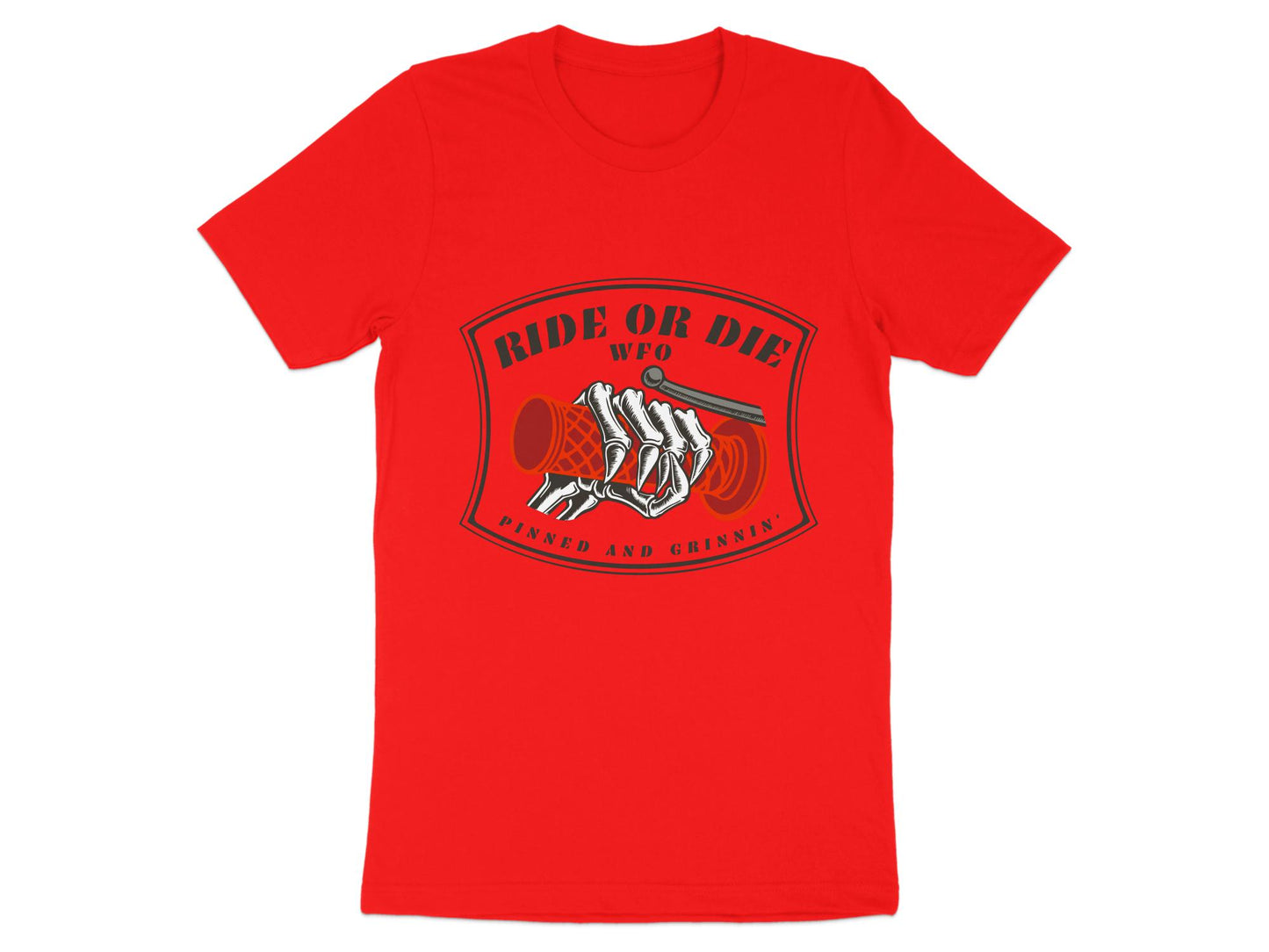 Ride or Die WFO - High Octane Dirt Bike Enthusiast Graphic Tee