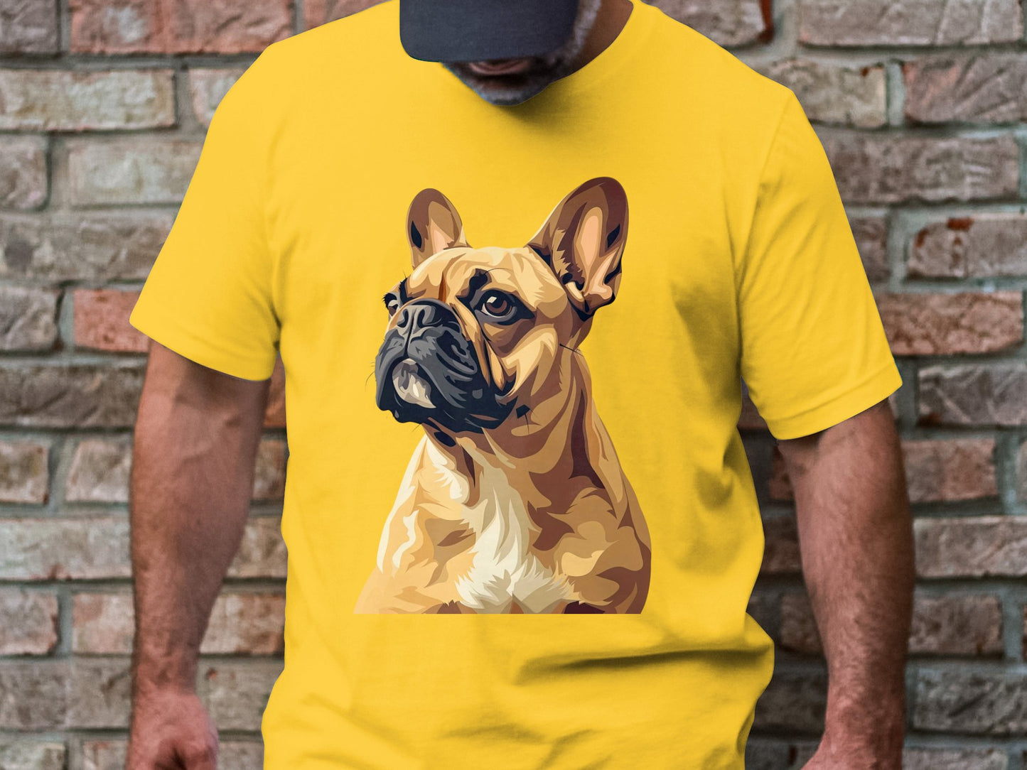 Noble Gaze French Bulldog Tee - Timeless Elegance